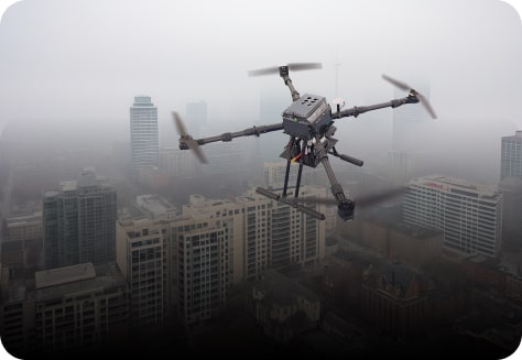 Drone de Qualidade do Ar