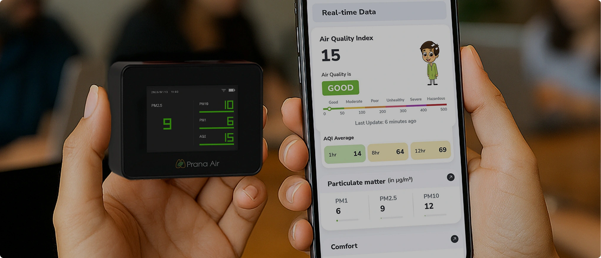 prana air pocket pm2.5 monitor video thumbnail