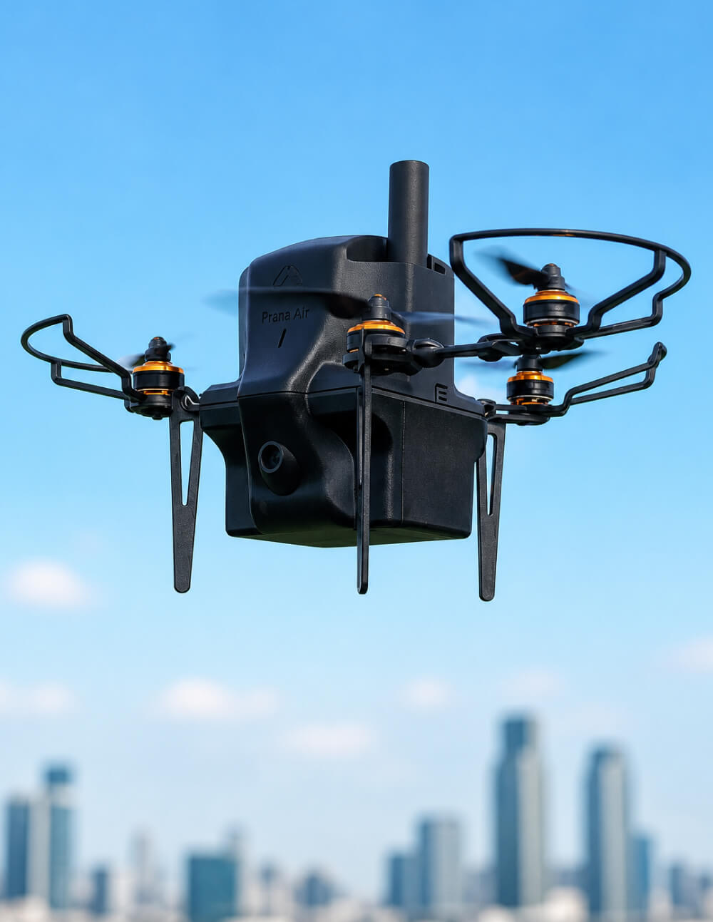 Sistema aéreo de monitorização via drone
