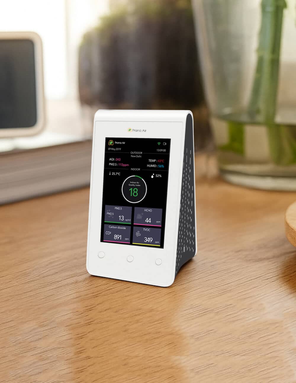 Ferramenta multisensor Sensible para diagnóstico de ar