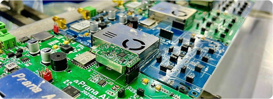Placa PCB de sensor de qualidade do ar